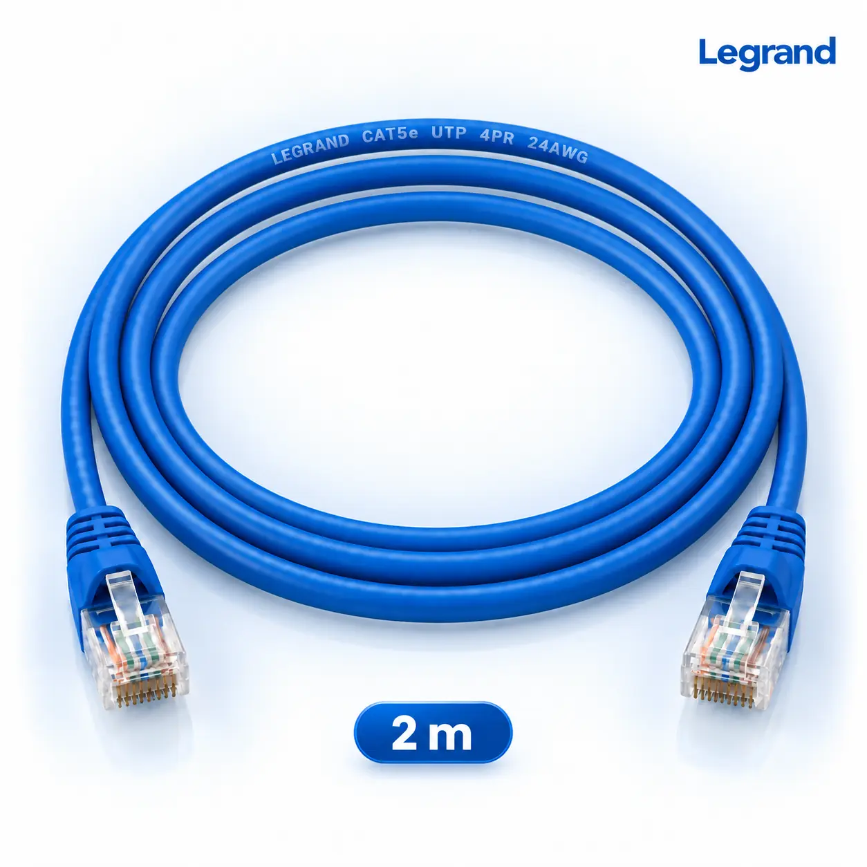 پچ کورد شبکه Legrand لگراند Cat5e UTP دو متری 2 متر