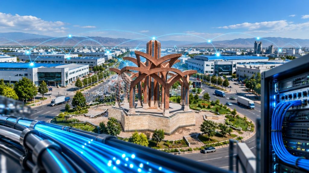 پشتیبانی شبکه در شهرک صنعتی